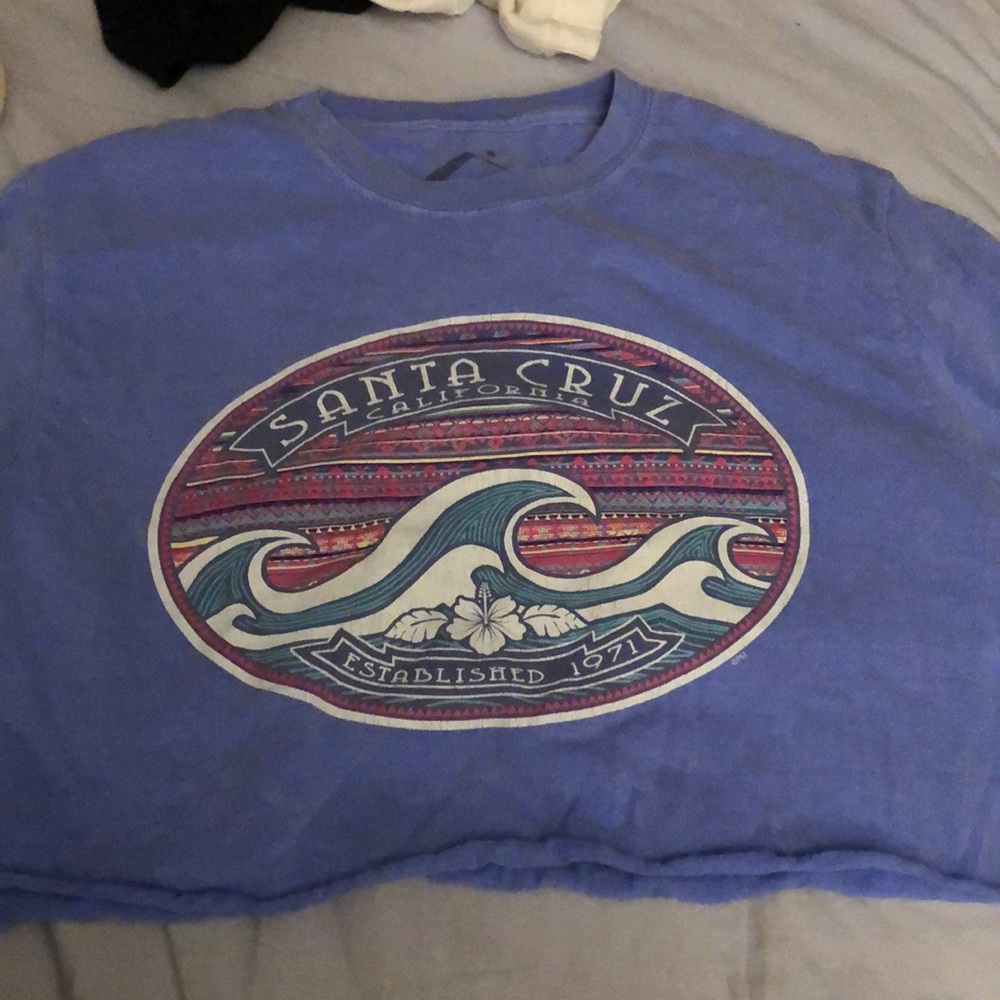two cropped shirts
